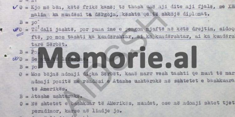 “Myrtezai tha se kishte frikë nga serbët, se mos i bënin gjë vëllait, Xhemalit, pasi kishin marrë vesh se ai do shkonte atashe ushtarak në SHBA-ës…”! / Denoncimet e “Ylli”-t, në ’78-ën