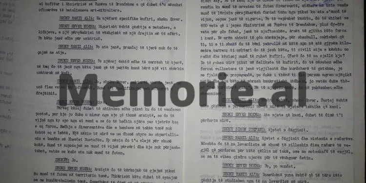 “Ta themi këtu midis nesh, ngjarja me bandën e Xhevdet Mustafës, ku na u vranë 6 veta, neve na…”/ Fjala e Enverit në Mbledhjen sekrete në Komitetin Qendror, 22 tetor ‘82