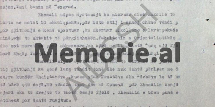 “Prapa deklaratave për ‘patriotizmin’ e Myrteza Bajraktarit, qëndron Agim Gjakova dhe puna e tij armiqësore, i cili…”/ Raporti sekret i bashkëpunëtorit “Ylli”