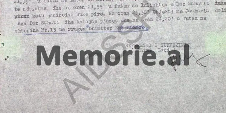 “Myrtezai do takohej në Durrës me emigrantin jugosllav Qerim Jakupin, agjent i mundshëm i UDB-së, që shkoi te legata turke…”/ Raporti i rezidentes “Rozmaria”