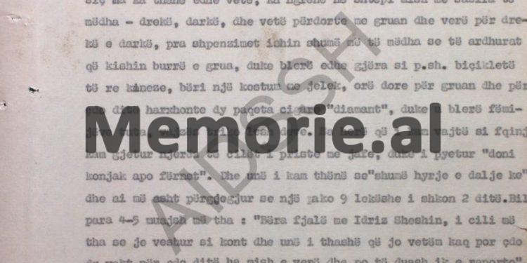 “Faslli Haliti, bën harxhime të shumta, dreka e darka me mish, raki e verë, pi cigare ‘Diamant’, ka blerë kostum të ri, me jelek, biçikletë kineze të re…”/ Raporti i “Patrioti”-t