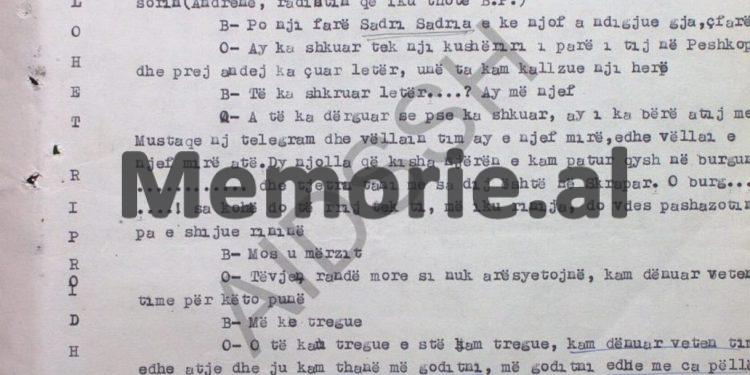 “Myrteza Bajraktari thotë se në Jugosllavi ka mirëqenie dhe liri fjale, ndërsa këtu populli vuan edhe për bukën e gojës, si pasojë…”!/ Raporti i “Korabi”-t