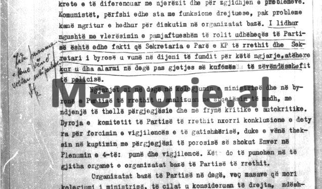 “Veprimet e ngathëta të kryetarit të Degës së Brendshme, shokut Kapllan Shehu, i cili vetëm pas gjetjes së kufomës së zv/shefit të Policisë…”! Zbulohet raporti sekret për “Bandën Xhevdet Mustafa”, tetor ‘82