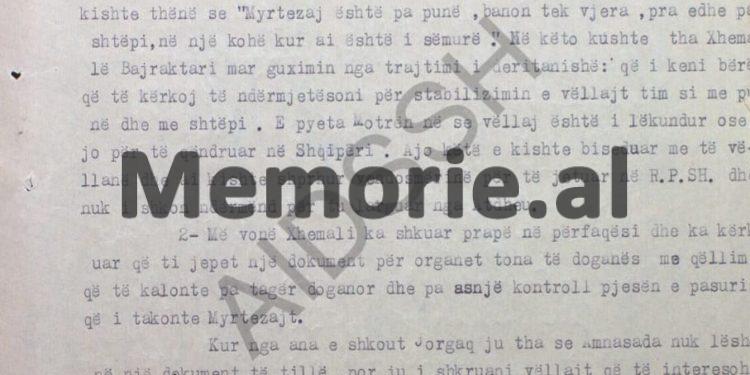 “Prapa deklaratave për ‘patriotizmin’ e Myrteza Bajraktarit, qëndron Agim Gjakova dhe puna e tij armiqësore, i cili…”/ Raporti sekret i bashkëpunëtorit “Ylli”