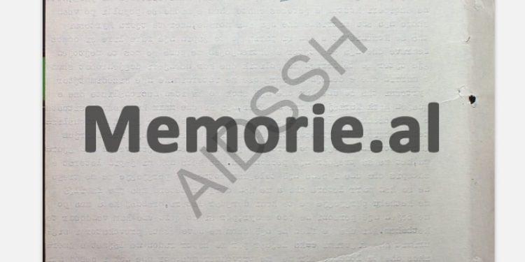 “Myrtezai tha se: po më riatdhesuan në Jugosllavi, do kërkoj të shkoj në Gjermaninë Perëndimore dhe atje do shkruaj një libër kundër…”!/ Raporti i “Besniku”-t  nga Kampi  i Semanit