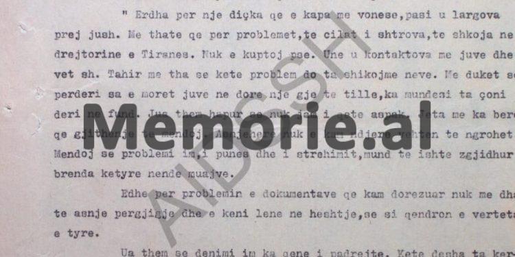 “Vëllai im, ish-kolonel, me poste të larta në Ushtrinë Jugosllave, do të vij këtu në shtator dhe ai ka porositur…”/ Raporti sekret i Sigurimit nga biseda me Myrteza Bajraktarin, në ’74-ën