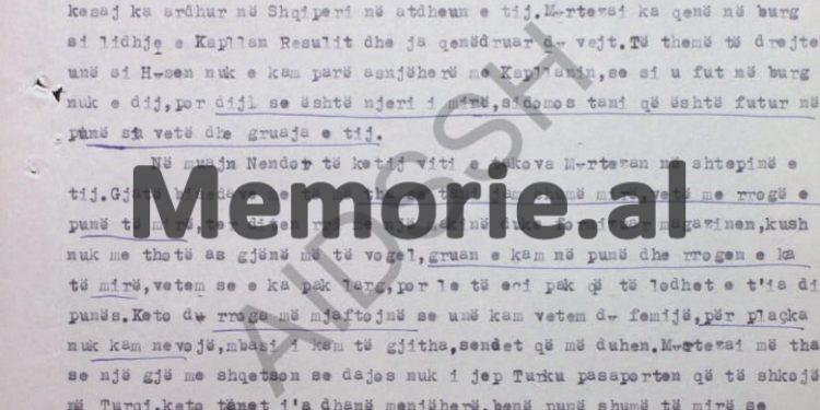 “Myrtezai i tha ‘Yllit’, po sikur të futem në ndonjë ambasadë në Tiranë dhe të kërkoj strehim politik, ai i’u përgjigj se…”/ Relacioni i Punëtorit Operativ, Emri Bajo