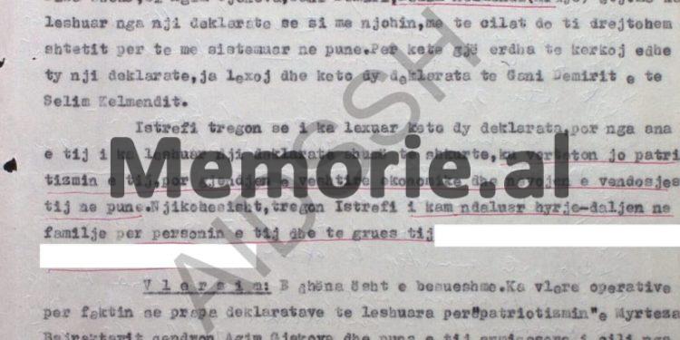 “Prapa deklaratave për ‘patriotizmin’ e Myrteza Bajraktarit, qëndron Agim Gjakova dhe puna e tij armiqësore, i cili…”/ Raporti sekret i bashkëpunëtorit “Ylli”