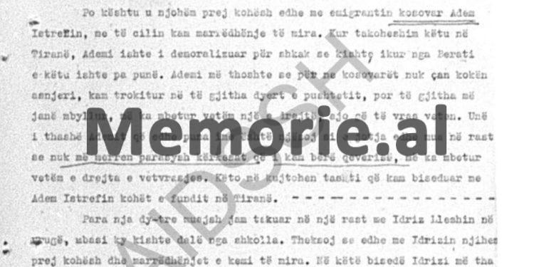 “Unë thashë se, Kapllan Resuli është arrestuar se ka thënë që: kosovarët të mos kenë shpresë nga Shqipëria për çlirimin e tyre….”/ Deponimet e Myrteza Bajraktarit, dhjetor ‘70