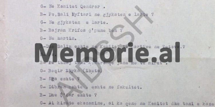 “A i njeh ata shqiptarët, si Bajram Krifca e Servet Salihu nga Dibra, ata janë më të poshtrit, pasi…”/ Biseda e Myrteza Bajraktarit me të motrën, në Turizmin e Sarandës, në 74-ën