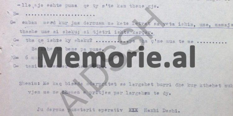 “Të pyetet Punëtori Operativ, Vehip Proda, se kush ja ka dhënë dokumentet sekrete gruas së Myrteza Bajraktarit, pasi…”! / Analiza e Drejtorisë së Sigurimit të Tiranës, në ’74-ën