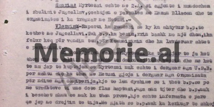 “Në Jugosllavi, takohu me Hasan Bllacën dhe  thuaj; mos prisni gjë nga Shqipëria, por lidhuni me Gjermaninë Perëndimore, se ata për Kosovën…”!/ Përgjimet e “Korabit”, për Myrteza Bajraktarin