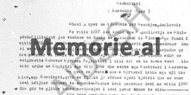 “Myrtezai më thoshte; s’duhet të presim nga Shqipëria, pasi këta ja lanë vetë Kosovën Titos, që gjatë luftës dhe brigadat partizane të Enver Hoxhës…”!/ Denoncimi në procesin hetimor, Tiranë 1970