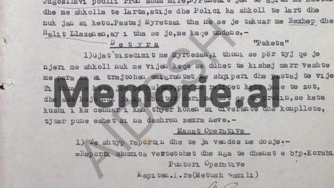 “Myrteza Bajraktari tha se: bashkimi i Kosovës me Shqipërinë, duhet pritur vetëm nga ndihma që do japë Gjermania …”/ Raporti i “Korabit”, në kampin e Semanit