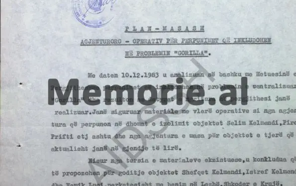 “Të nxirren të dhënat për N. Lucin e S. Kelmendin, për aktet diversioniste ndaj përfaqësive tona jashtë…” / Raporti sekret i Sigurimit në ’83-in, për ‘grupin’ që do vriste Enver Hoxhën në Krujë