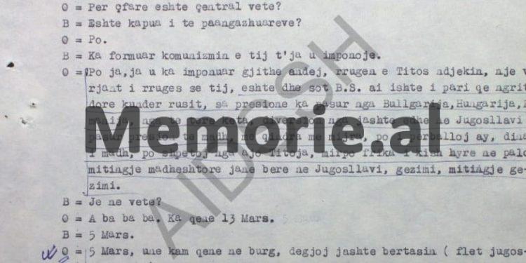 “E kanë mbivlerësuar autoritetin tim tek kosovarët, vinte Thoma Murzaku kur isha në fakultet në vitet 1967-’68, e thoshte; tani do na flasë…”! / Përgjimet ndaj Myrteza Bajraktarit te “Arbëria”, në ’80-ën
