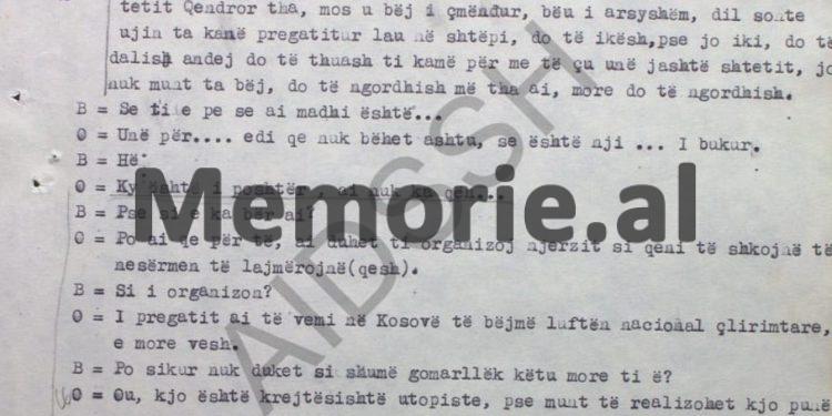 “Më thirri njëherë Skënder Backa, tek holli i Hotel ‘Dajti’-t dhe pasi pimë nja shtatë a tetë gota, më tha….”/ Përgjimet e bisedës së Myrteza Bajraktarit, me “Ylli”-n, në ’80-ën