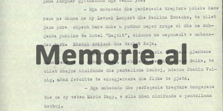 Relacioni sekret për Ramiz Alinë: “Ja diplomatët çekë, polakë, gjermanë, grekë, italianë, etj., që kryejnë marrdhënie intime në makina, parqe e lulishte dhe…”/ Letra e Kadri Hazbiut në ’75-ën