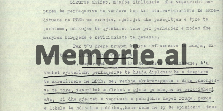 Relacioni sekret për Ramiz Alinë: “Ja diplomatët çekë, polakë, gjermanë, grekë, italianë, etj., që kryejnë marrdhënie intime në makina, parqe e lulishte dhe…”/ Letra e Kadri Hazbiut në ’75-ën