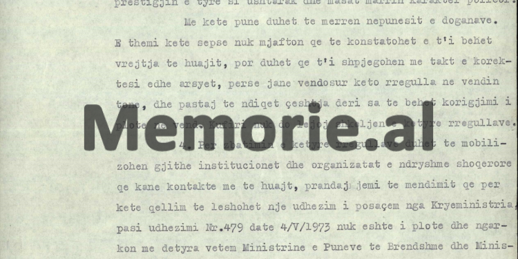 Relacioni sekret për Ramiz Alinë: “Ja diplomatët çekë, polakë, gjermanë, grekë, italianë, etj., që kryejnë marrdhënie intime në makina, parqe e lulishte dhe…”/ Letra e Kadri Hazbiut në ’75-ën