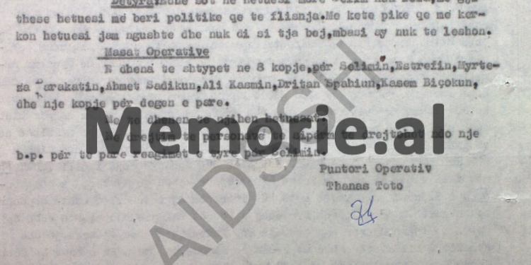 “Selim Kelmendi tha se kemi pasur antipati për udhëheqësin kryesor dhe bisedat për atentatin ndaj tij, i kemi bërë në 1971-in…”/ Deponimet e “Shkëlzenit”, për bisedat në qelitë e Krujës, në 83-in