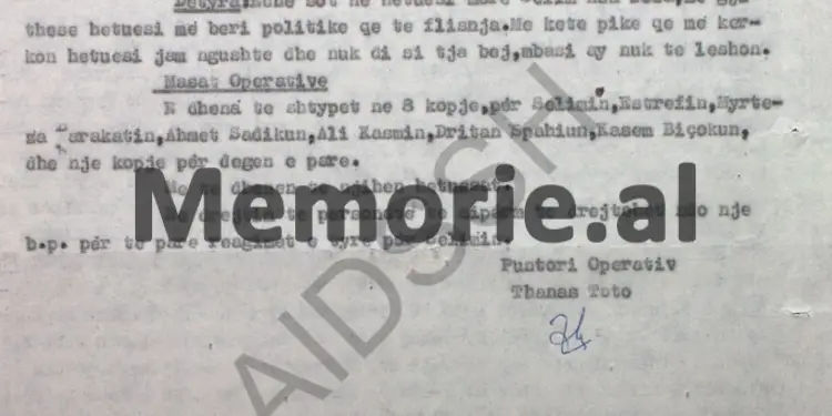 “Selim Kelmendi tha se kemi pasur antipati për udhëheqësin kryesor dhe bisedat për atentatin ndaj tij, i kemi bërë në 1971-in…”/ Deponimet e “Shkëlzenit”, për bisedat në qelitë e Krujës, në 83-in
