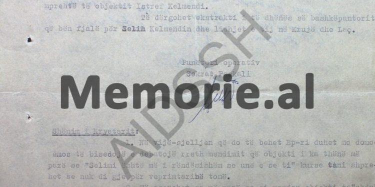 “Pas arrestimit të Selim Kelmendit, Myrtezai shkoi në Fushë-Krujë, takoi mësuesin me emrin Nysret, të cilin, Estref Kelmendi, tha se do e zhdukte fizikisht, pasi…”/ Raporti i ‘B. p’. “Furtuna”, në ’83-in