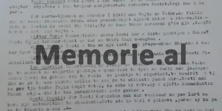 Dëshmia e ish-zv/ministrit të Brendshëm: “Kur u vra Nako Spiro, ne qanim, kurse Nesti Kerenxhi, fishkëllente.…”! / Zbulohet ‘dosja e zezë’ e Sigurimit, në 1945 – ’49, ku ish-krerët e Ministrisë, akuzonin njeri-tjetrin