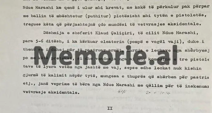 “Ai tentoi të inskenonte vetëvrasje aksidentale, kurse në të vërtet….”/ Zbulohet relacioni i Sigurimit, për “vetëvrasjen” e ish-deputetit dhe kryetarit të Komitetit Ekzekutiv të Tiranës, në ’75-ën