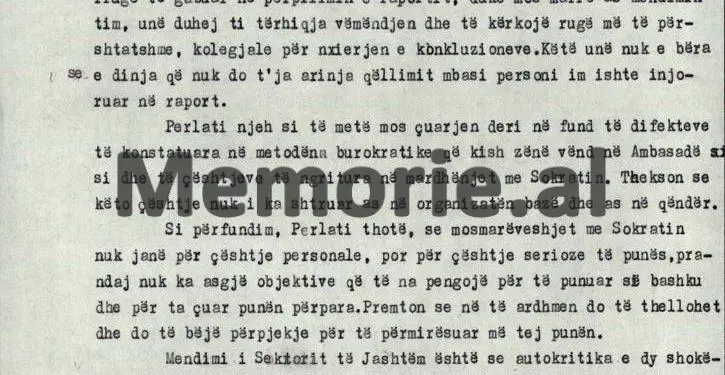 Letra për Hysniun dhe Mehmetin: “Sokrat Plaka, i thotë sekretarit të parë: ju të Sigurimit, keni hijen e rëndë dhe…”/ Relacioni tepër sekret në ’77-ën, për dy titullarët e ambasadës në Beograd