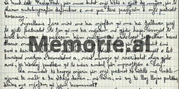 “Habitem se si diplomati juaj në Paris, bashkëpunon me Adem Butrikën nga Ferizaj, person i dyshimtë që e njohin të gjithë, pasi UDB-ja…”! / Relacioni sekret nga Franca, në ’70- ën