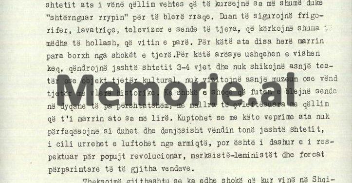 Shpërthimi i Ramiz Alisë: “Diplomatët tanë ushqehen dhe vishen keq, marrin para borxh, se që vitin e parë duan të blejnë frigoriferë, lavatriçe, televizorë dhe…”/ ‘Zullumet’ e diplomacisë shqiptare në ’76-ën