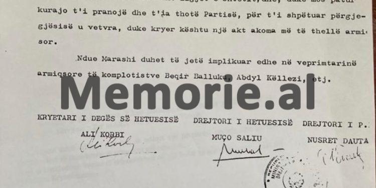 “Ai tentoi të inskenonte vetëvrasje aksidentale, kurse në të vërtet….”/ Zbulohet relacioni i Sigurimit, për “vetëvrasjen” e ish-deputetit dhe kryetarit të Komitetit Ekzekutiv të Tiranës, në ’75-ën