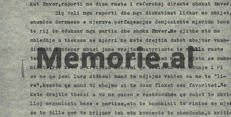 “Vaso Dhono dhe Muharrem Shehu, grinden me njëri tjetrin, kurse Edmond Abazi, qëllon pa asnjë arsye komunistin Ramazan Çamani…”!/ Relacioni sekret i ambasadorit nga Pekini, në 1975-ën