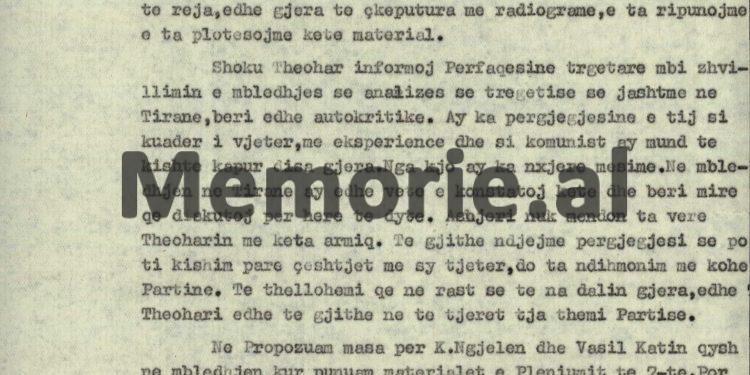 “Duhet të thellohemi sa më shumë për, të gjetur materiale për veprimtarinë armiqësore të Kiço Ngjelës, Vasil Katit, me shokë, që t’ja japim Partisë.…”/ Akuzat e Musin Kroit nga Pekini, dhjetor 1975
