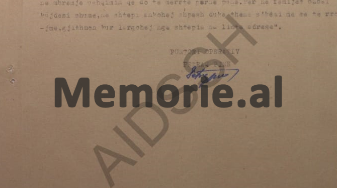 “I arratisuri Kaso Hoxha, ka deklaruar në policinë e Igumenicës, se në kampin e Spaçit ka qenë së bashku me 18 ish-ministra dhe disa oficerë të lartë…”/  Raporti i shefit të Sigurimit, Neim Reçi