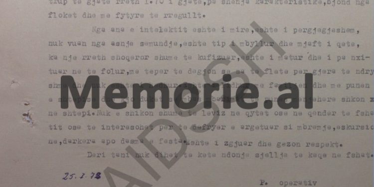 “Kaso i tha shokut të tij, se: Jugosllavi dhe greku kanë programe të bukura, kurse RTSH-ja, jep gjithë ditën atë malokun me çifteli…” / Raporti i Punëtorit Operativ, Novruz Haxhia, janar ‘73