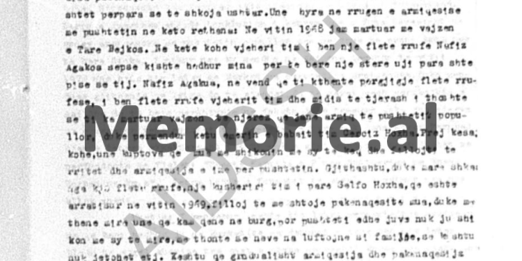 “I frymëzuar nga propaganda armiqësore e Radio Moskës, Kaso Hoxha hedh një letër anonime fshatin Markat, ku shkruan edhe për T. Demin e T. Sejkon dhe…”/ Procesi hetimor, Sarandë ‘73