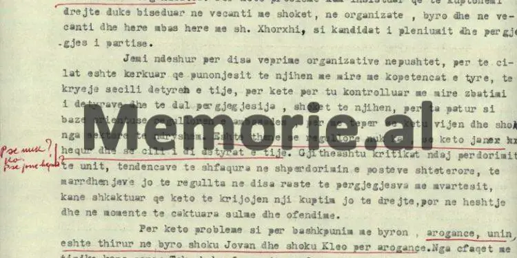“Në darkën e 10 Korrikut në prani të kinezëve, Jovani  u zu me shokun Avni, se kush do qëndronte në karrigen e ambasadorit, por edhe gratë janë…”/ Ankesat e diplomatit nga Pekini, në ’72-in