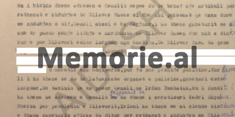 “Nëpërmjet burimit “6856” dhe lidhjeve të tjera që ai ka me Kaso Hoxhën, të influencohet që ai të mos e botojë librin që thotë, pasi…”/ Relacioni sekret i Zbulimit Shqiptar nga SHBA, në ’85-ën