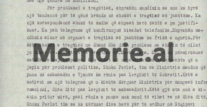 “Shokët në Vjenë, na thanë se; nga të sëmurët që vijnë këtu për kurim, nuk ka asnjë punëtor, apo kooperativist, por…”/ Problemet e përfaqësive diplomatike, në ’76-ën