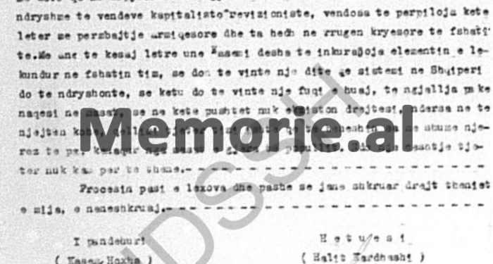 “Duke dëgjuar programet e Radio Moskës, që e paraqiste gjendjen në Shqipëri si shumë të vështirë, ushqeja iluzione se ata do të na pushtonin dhe…” / Dëshmitë e Kaso Hoxhës në hetuesi, Sarandë, 1973