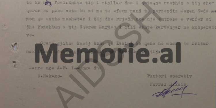 “Kaso i tha shokut të tij, se: Jugosllavi dhe greku kanë programe të bukura, kurse RTSH-ja, jep gjithë ditën atë malokun me çifteli…” / Raporti i Punëtorit Operativ, Novruz Haxhia, janar ‘73