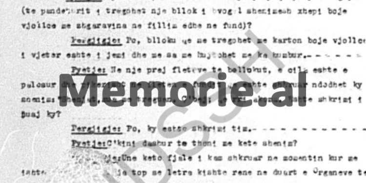 “I frymëzuar nga propaganda armiqësore e Radio Moskës, Kaso Hoxha hedh një letër anonime fshatin Markat, ku shkruan edhe për T. Demin e T. Sejkon dhe…”/ Procesi hetimor, Sarandë ‘73