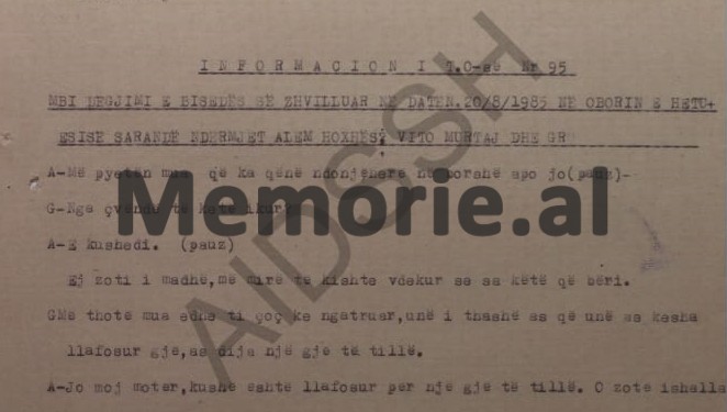Relacioni sekret: “Hysen Osmani dhe Lutfi Hamo, e kanë takuar Kasemin dhe ju ka thënë se; do të shkoj në Theollogo, për…”/ Dokumenti Sigurimit, për arratisjen e Kaso Hoxhë në Greqi, në ’85-ën