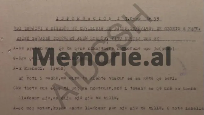 Relacioni sekret: “Hysen Osmani dhe Lutfi Hamo, e kanë takuar Kasemin dhe ju ka thënë se; do të shkoj në Theollogo, për…”/ Dokumenti Sigurimit, për arratisjen e Kaso Hoxhë në Greqi, në ’85-ën