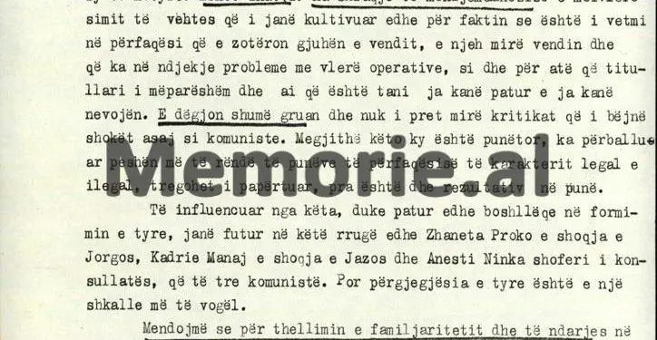“Gjendja është e acaruar, jo vetëm nga mosmarrëveshjet ndërmjet Idajet Xhanit dhe Jorgo Prokos, por edhe shoferit e tre grave korçare, të cilat…”/ Raporti sekret për Konsullatën e Stambollit, në ’76-ën
