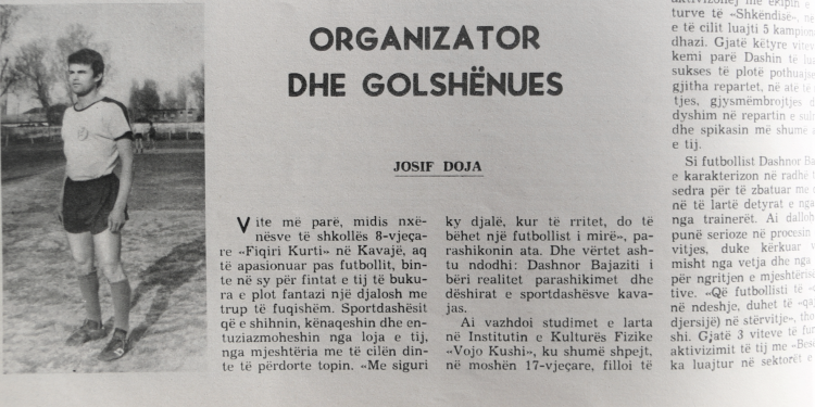 “Kur Bajaziti shënoi golin me francezët në ‘Qemal Stafa’ nga një goditje dënimin, tifozët kavajas shpreheshin; ‘Ime, kina dhe na Platina’…”/ Historia e panjohur e një prej yjeve të futbollit shqiptar