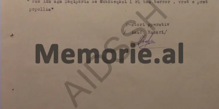 “Këta horra të degjeneruar e brekë palarë që drejtojnë ekonominë, janë qehajait e rinj, që tallen me djersën e fukarasë dhe vënë re b.thët e grave…”/ Letra e çamit nga Saranda për Ramiz Alinë,  në ’85-ën
