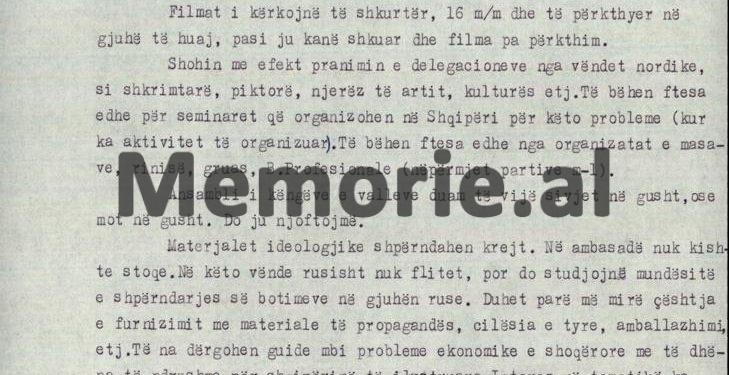 “Shokët në Vjenë, na thanë se; nga të sëmurët që vijnë këtu për kurim, nuk ka asnjë punëtor, apo kooperativist, por…”/ Problemet e përfaqësive diplomatike, në ’76-ën